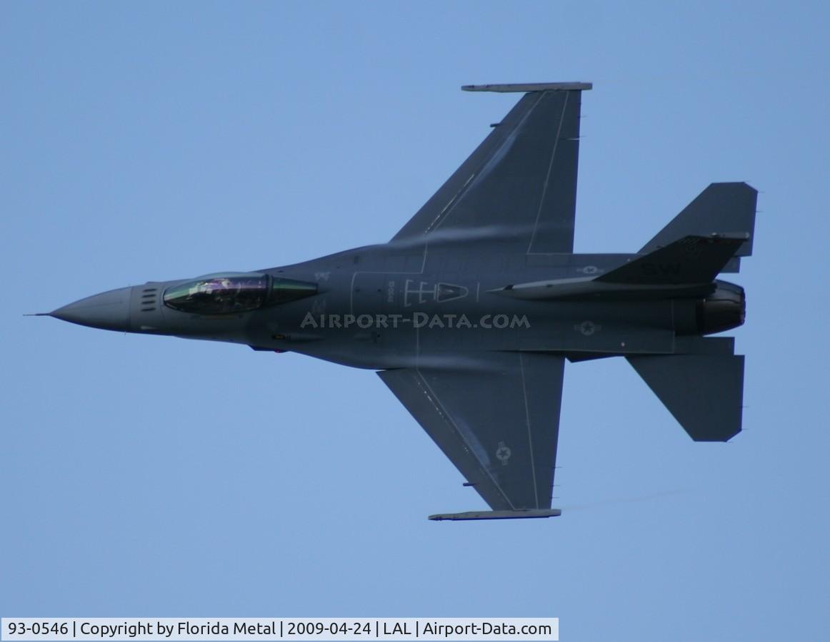 93-0546, 1993 Lockheed F-16C Fighting Falcon C/N CC-181, F-16C