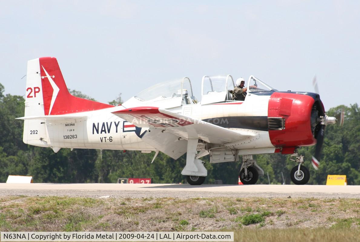 N63NA, 1955 North American T-28B C/N 138263, T-28B