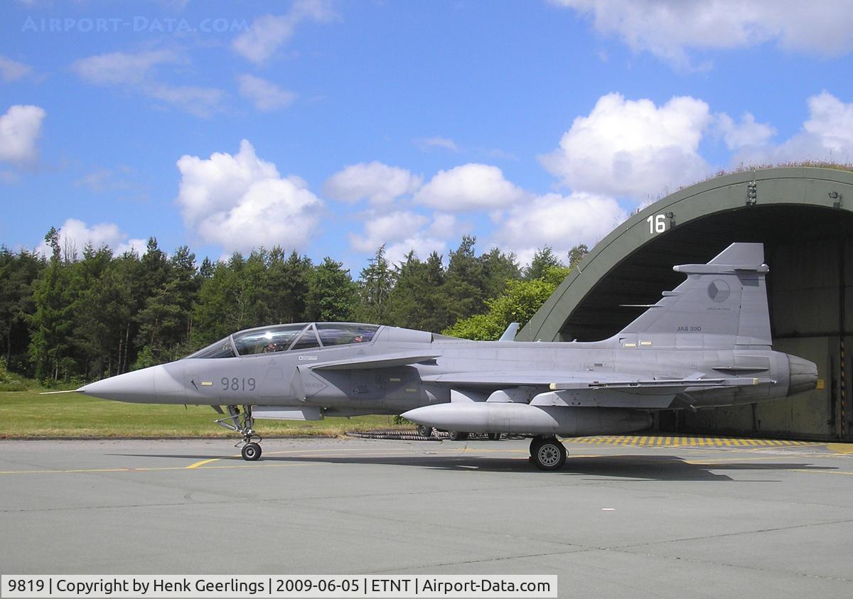 9819, Saab JAS-39D Gripen C/N 39819, Spotters day at Wittmund AFB - Germany