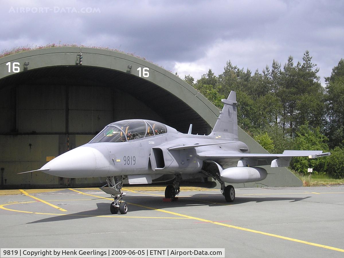9819, Saab JAS-39D Gripen C/N 39819, Spotters day at Wittmund AFB - Germany