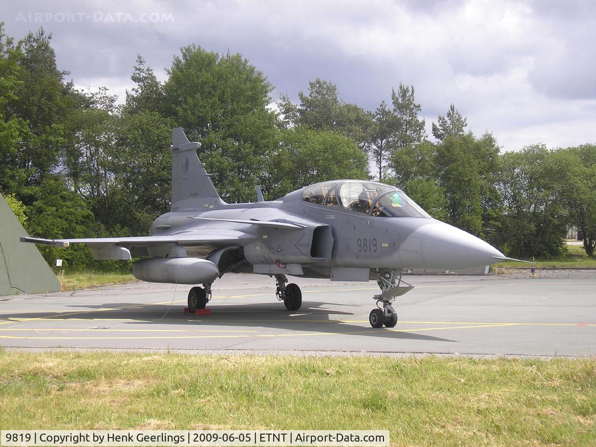 9819, Saab JAS-39D Gripen C/N 39819, Spotters day at Wittmund AFB - Germany