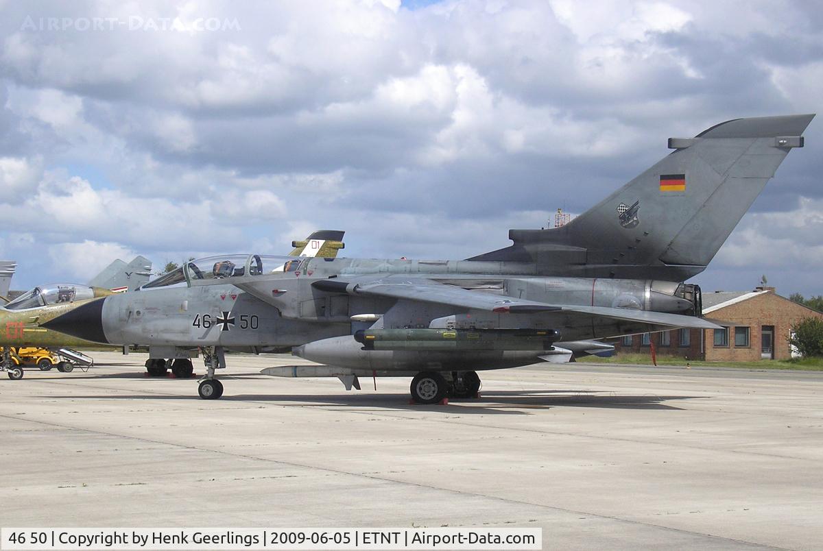 46 50, Panavia Tornado ECR C/N 887/GS283/4350, Spotters day at Wittmund AFB - Germany