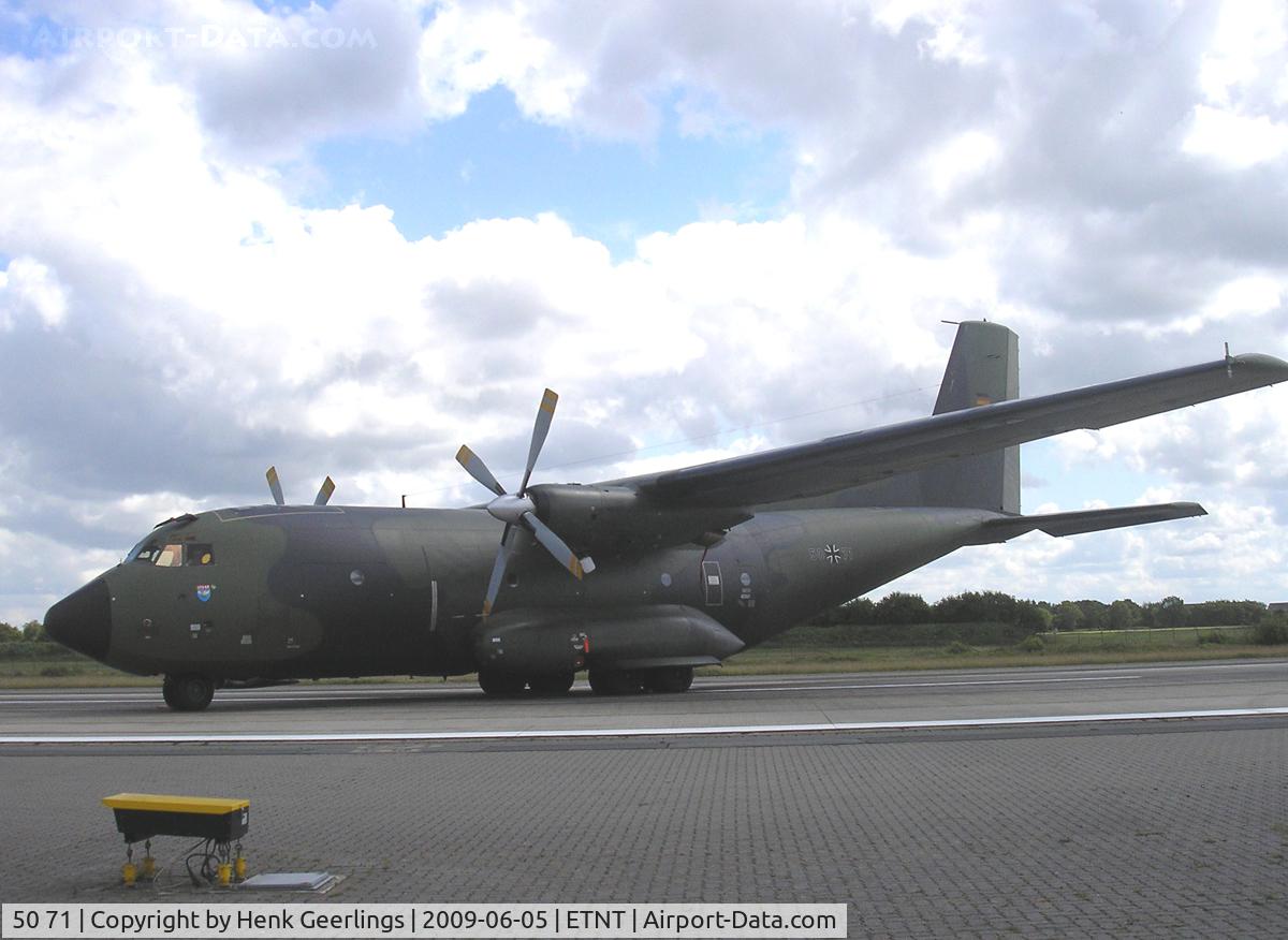 50 71, Transall C-160D C/N D108, Spotters day at Wittmund AFB - Germany