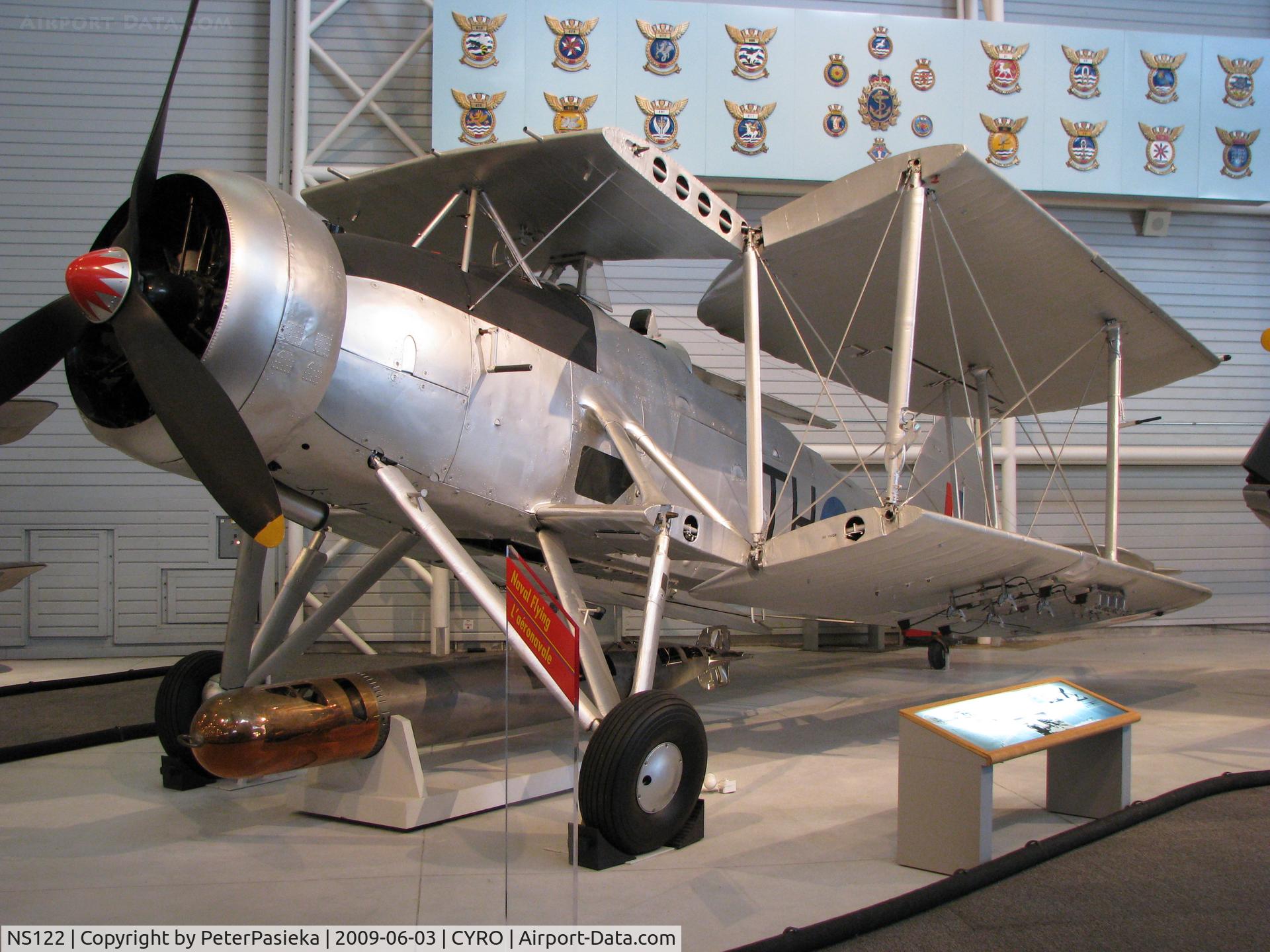 NS122, Fairey Swordfish Mk.III C/N Not found NS122, @ Canada Aviation Museum in Ottawa