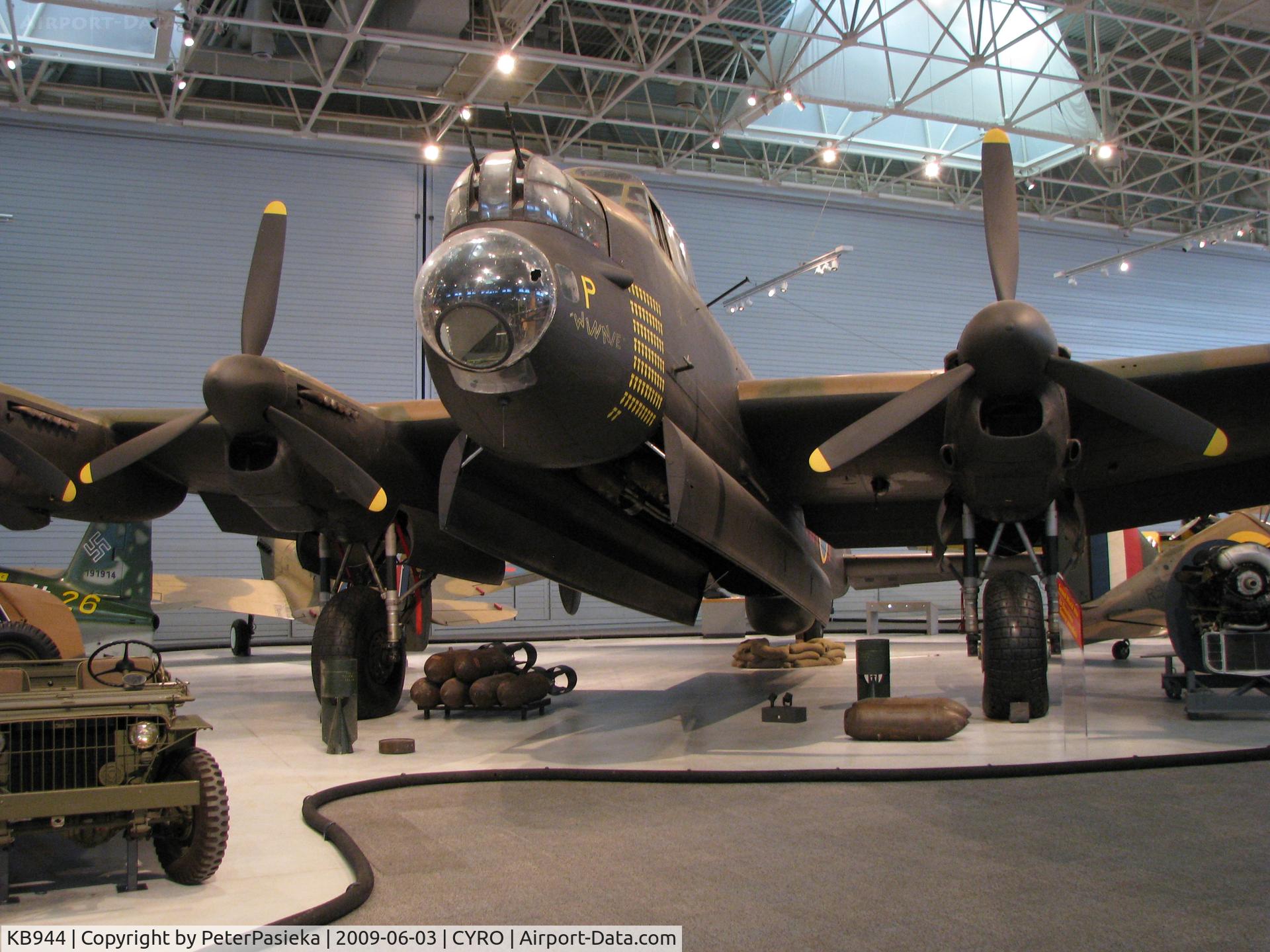 KB944, 1944 Avro 683 Lancaster B.10 C/N Not found KB944, @ Canada Aviation Museum in Ottawa
