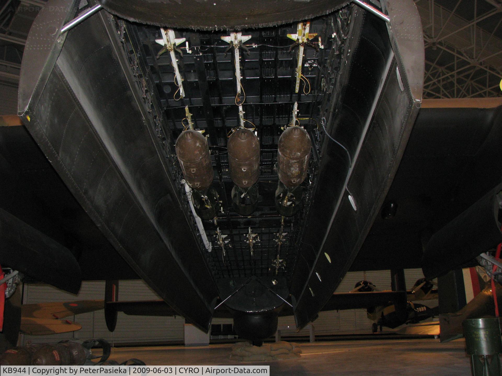 KB944, 1944 Avro 683 Lancaster B.10 C/N Not found KB944, @ Canada Aviation Museum in Ottawa