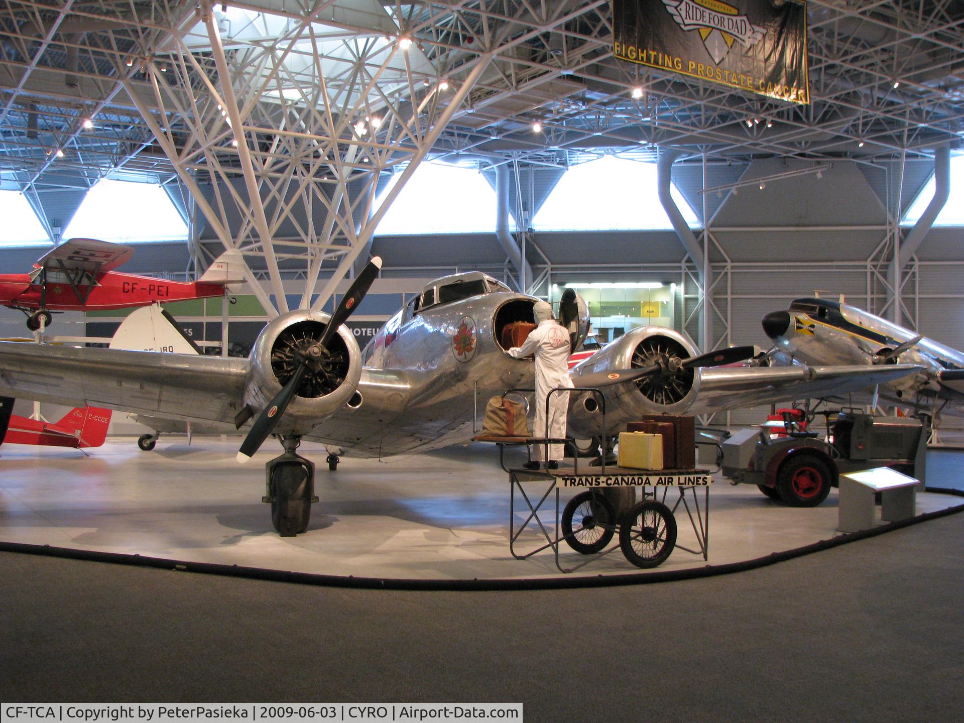 CF-TCA, 1937 Lockheed 10A Electra C/N 1112, @ Canada Aviation Museum in Ottawa