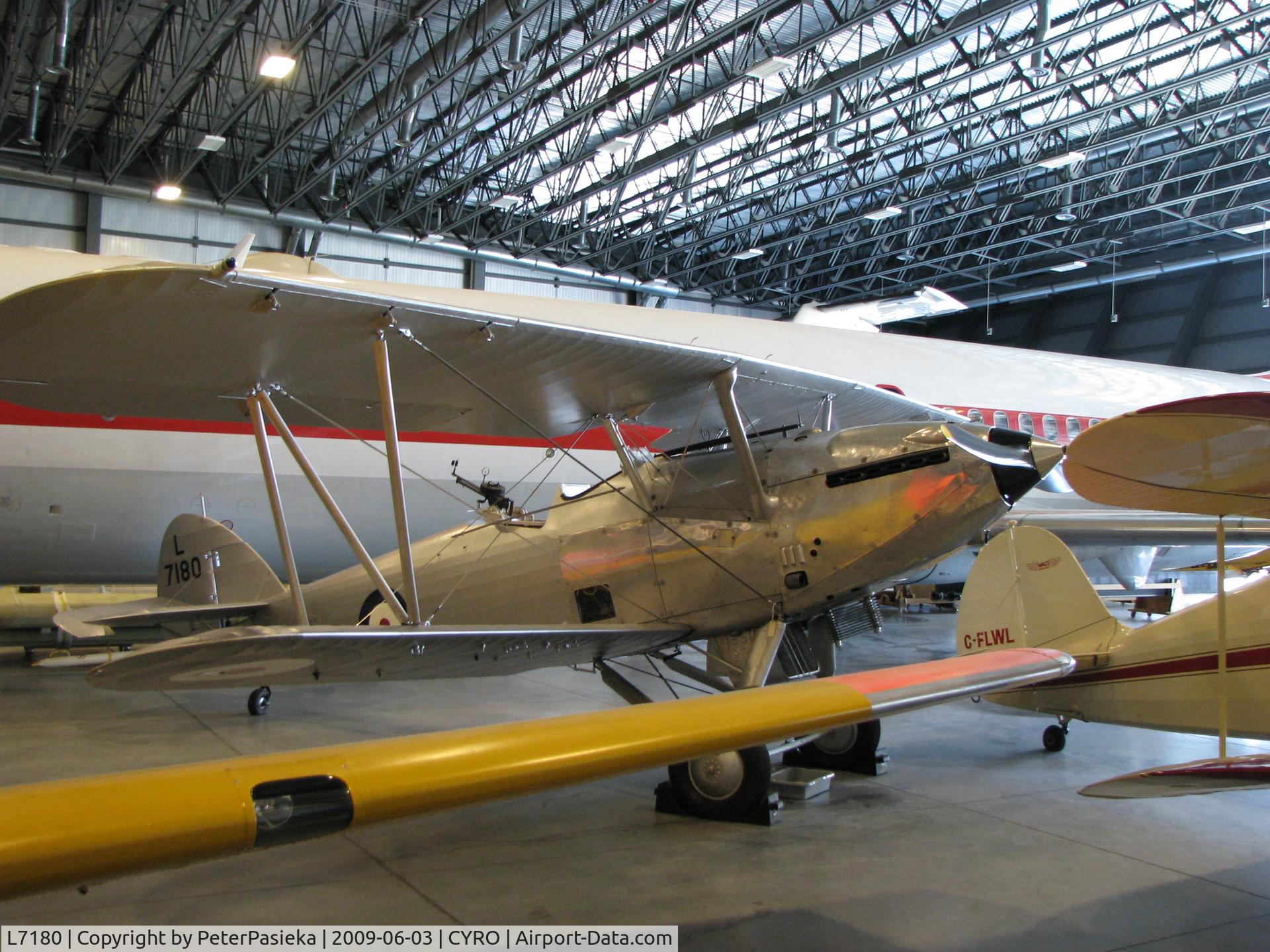 L7180, 1937 Hawker Afghan Hind C/N 41H/81899, @ Canada Aviation Museum in Ottawa