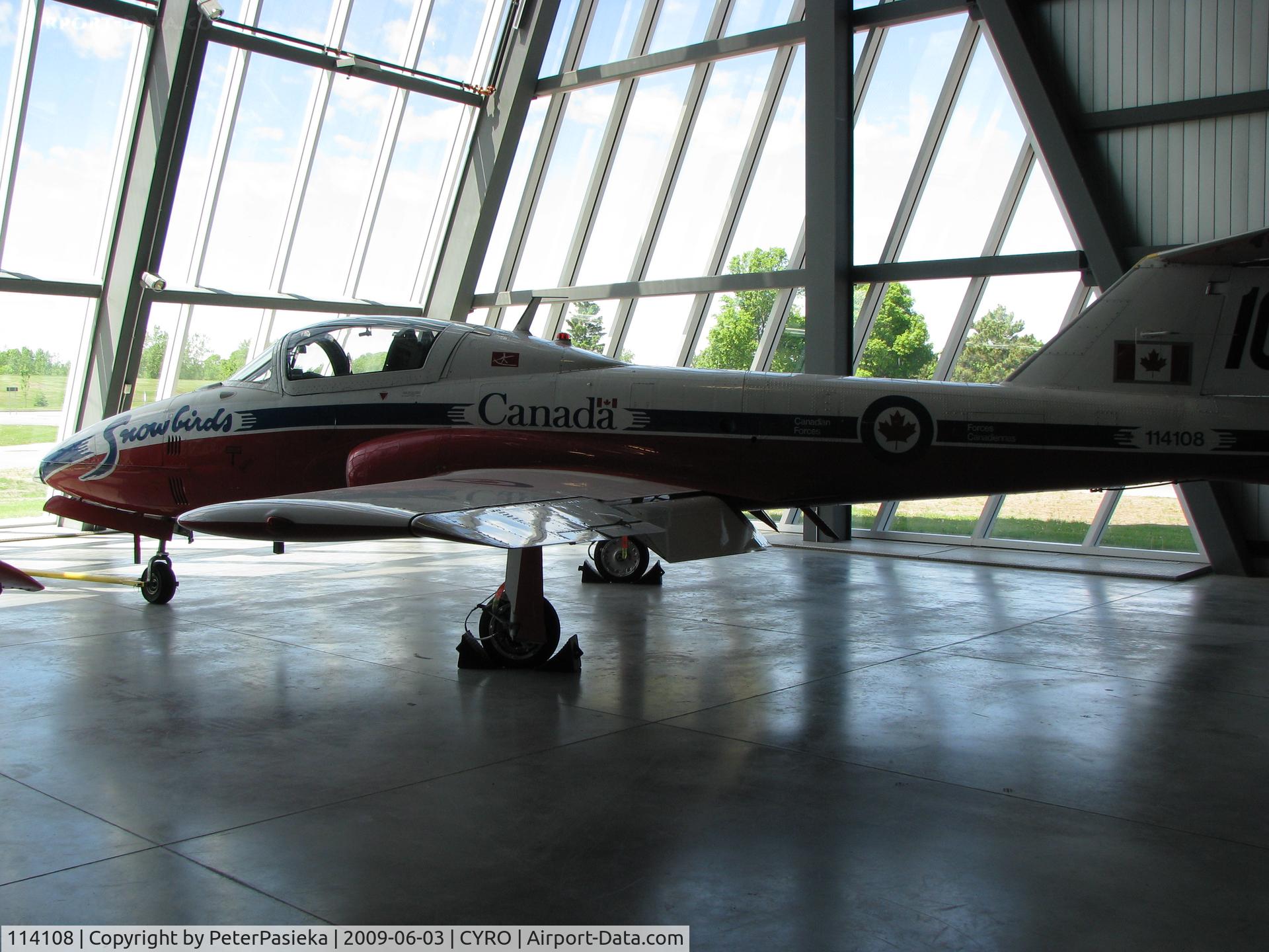 114108, Canadair CT-114 Tutor C/N 1108, @ Canada Aviation Museum in Ottawa