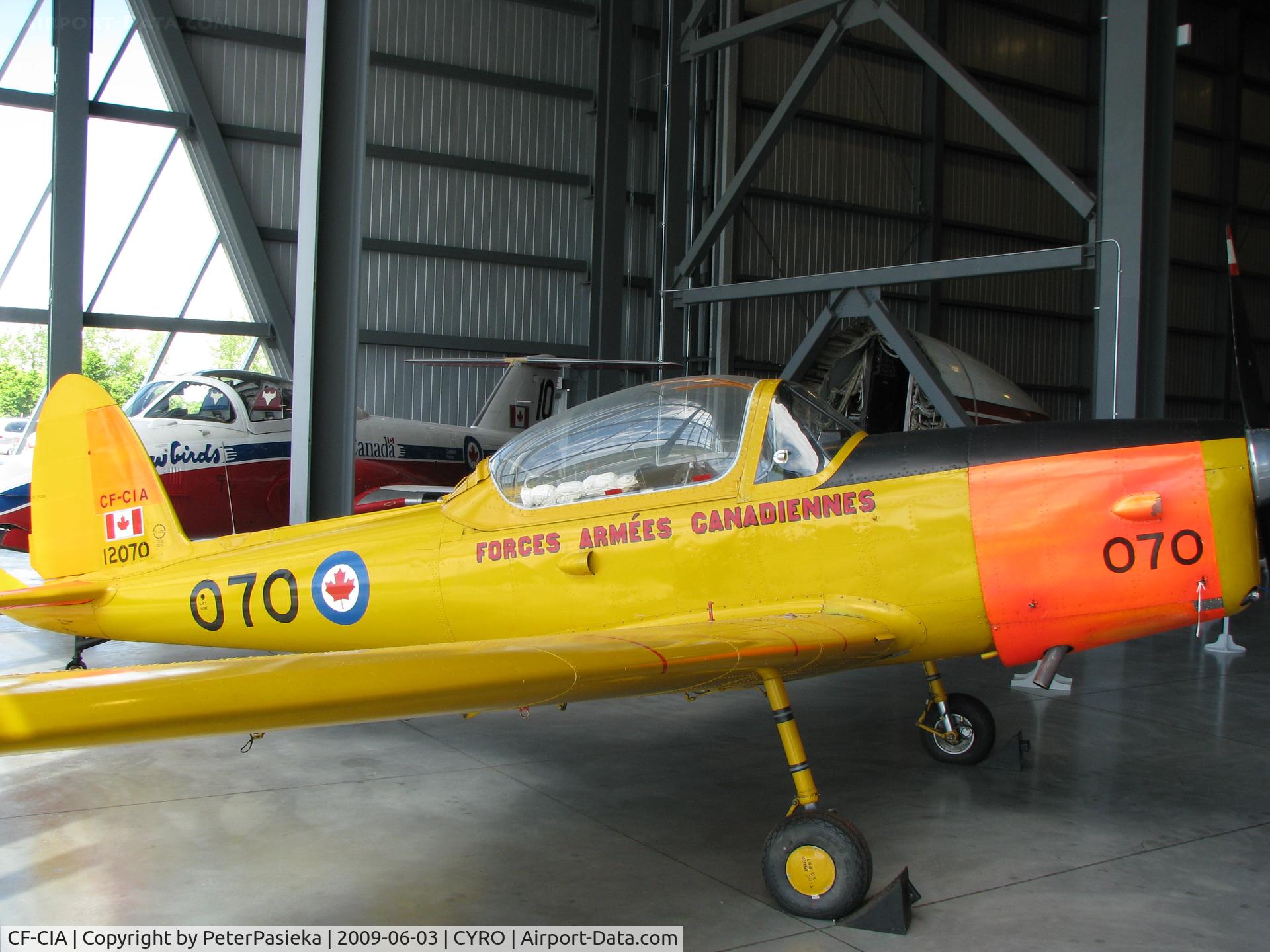 CF-CIA, De Havilland Canada DHC-1B-2 Chipmunk C/N 208-246, @ Canada Aviation Museum in Ottawa