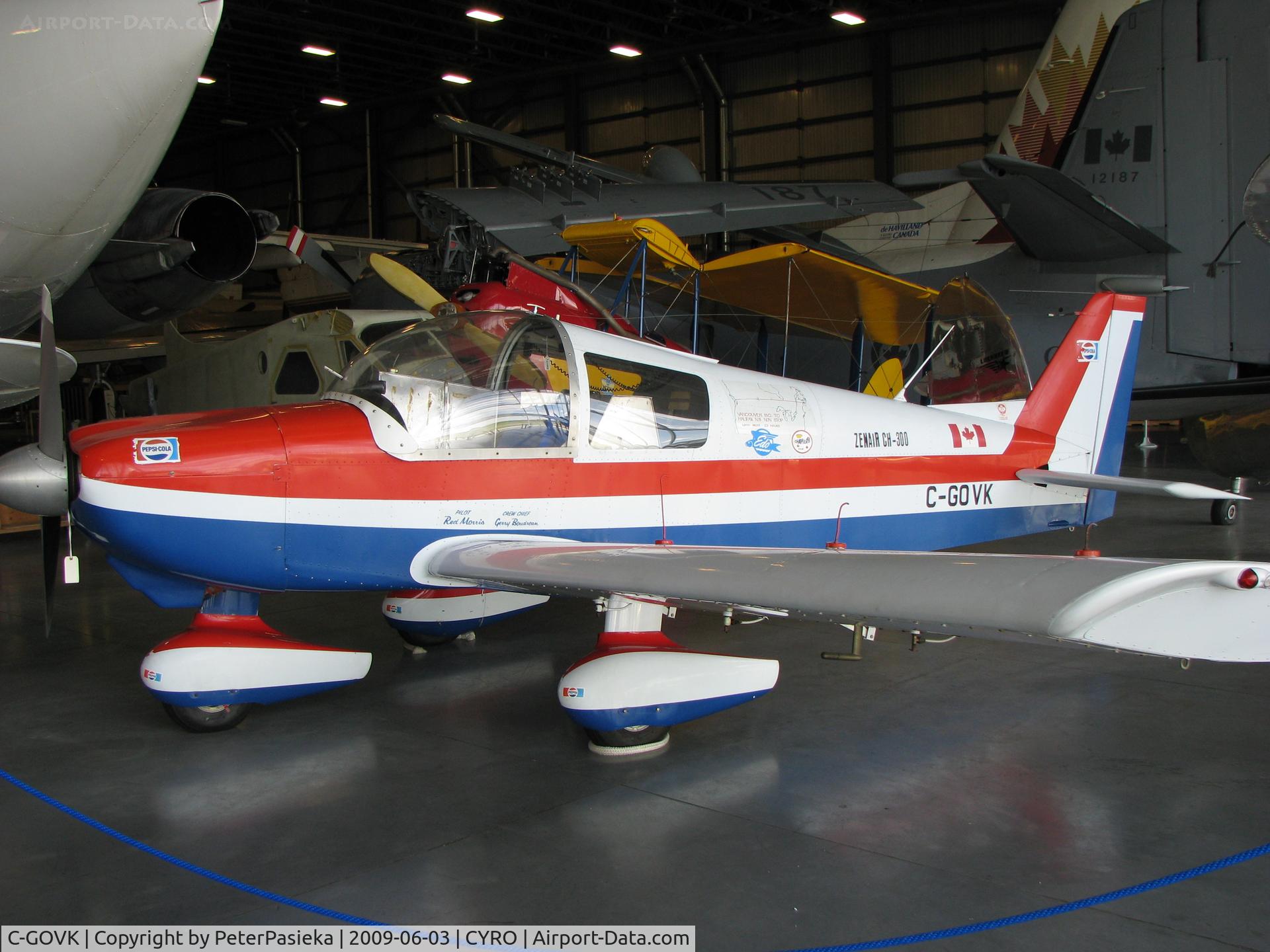 C-GOVK, 1978 Zenair CH-300 Tri-Z C/N 300, @ Canada Aviation Museum in Ottawa