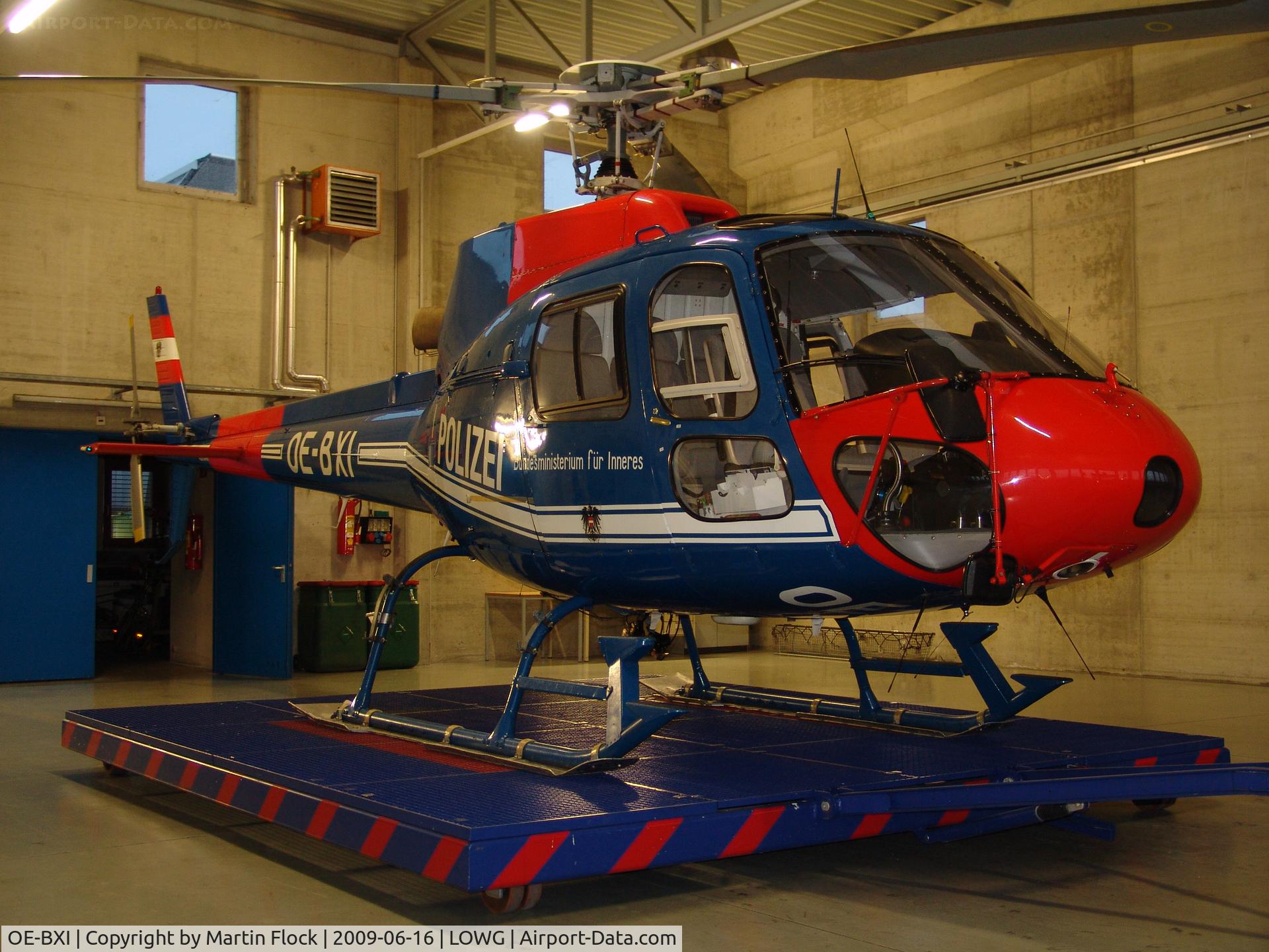 OE-BXI, Aerospatiale AS-350B-1 Ecureuil C/N 1899, .