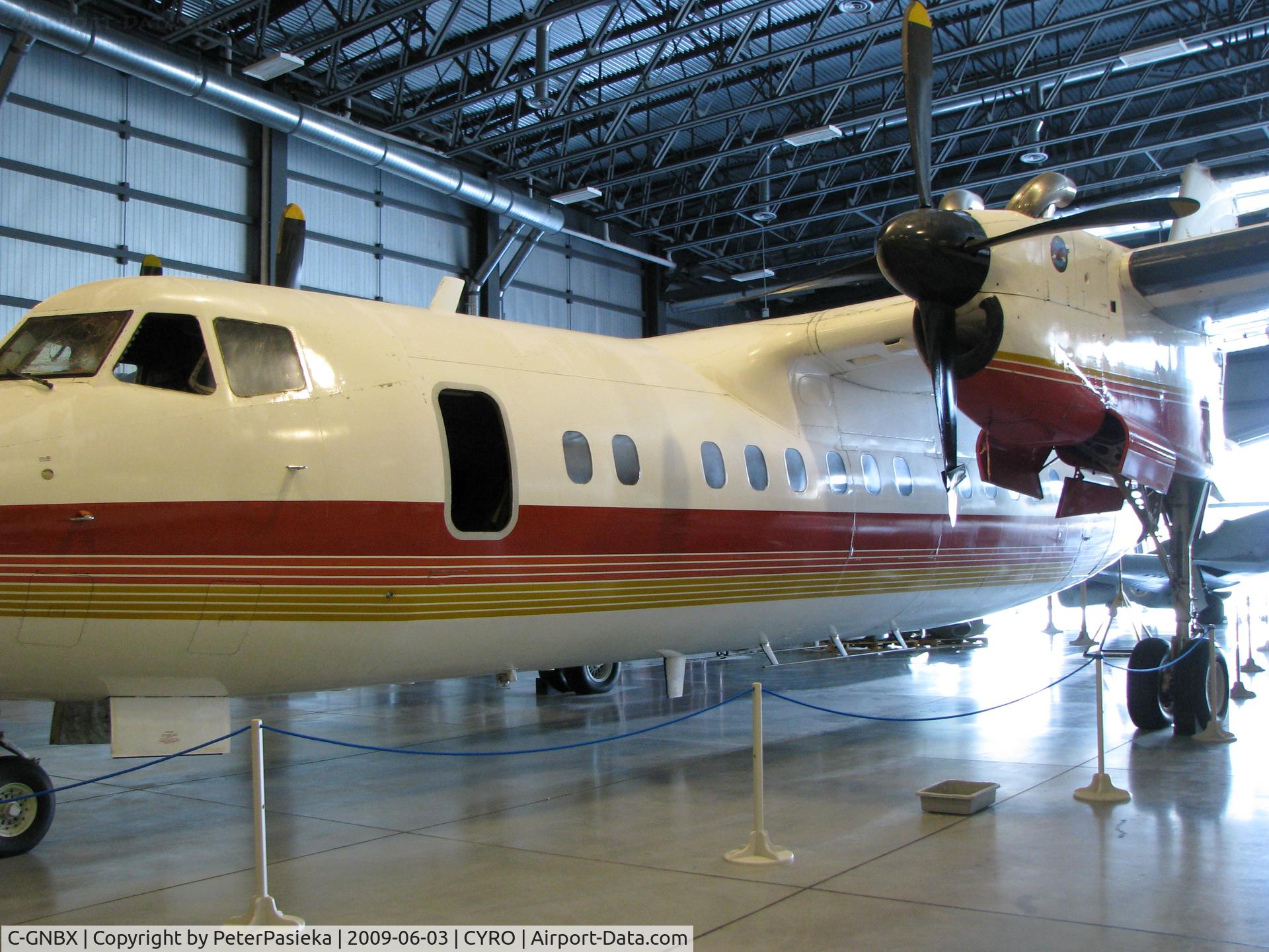 C-GNBX, 1975 De Havilland Canada DHC-7-100 Dash 7 C/N 0001, @ Canada Aviation Museum in Ottawa