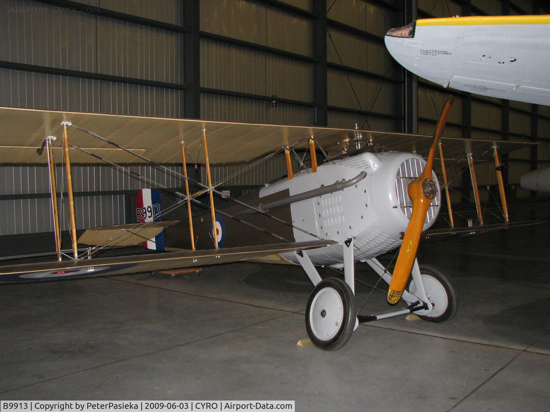 B9913, 1917 SPAD S-VII C/N 103, @ Canada Aviation Museum in Ottawa