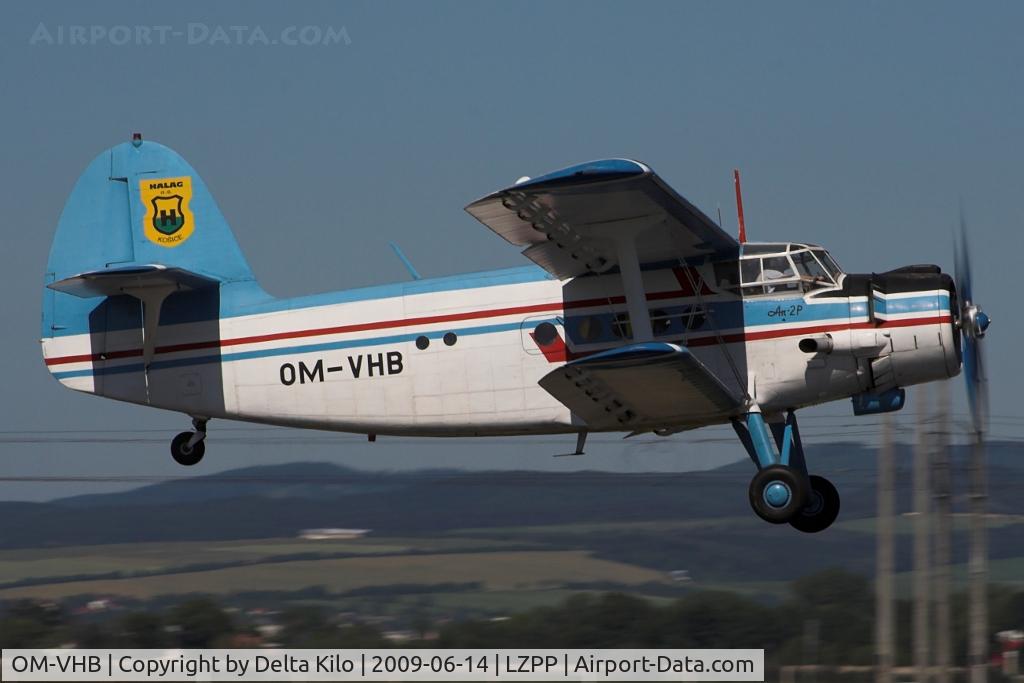 OM-VHB, Antonov AN-2P C/N 1G238-54, Aeroklub Dubnica Nad Vahom  Antonov An-2P  cn 1G238-54