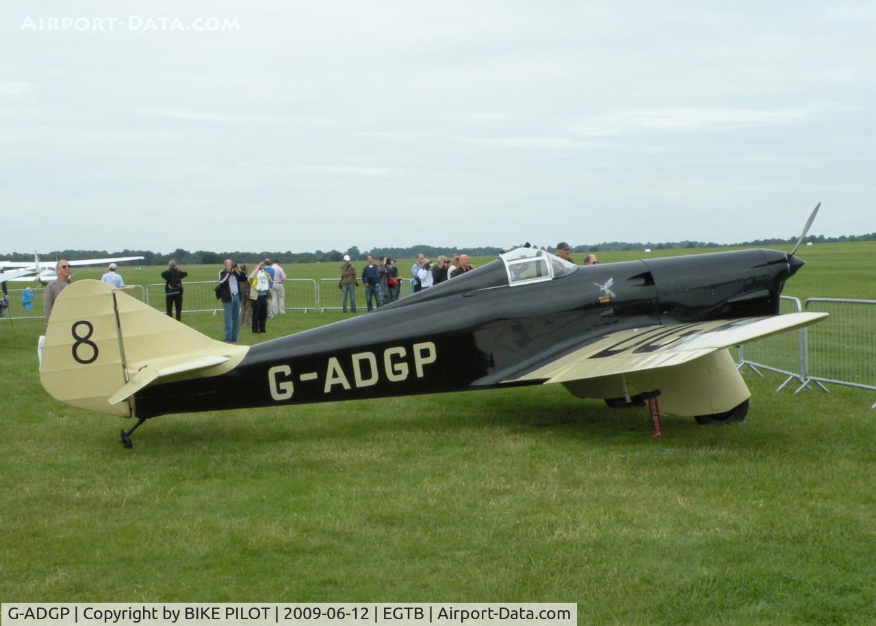 G-ADGP, 1935 Miles M.2L Hawk Speed Six C/N 160, AEROEXPO LONDON 2009