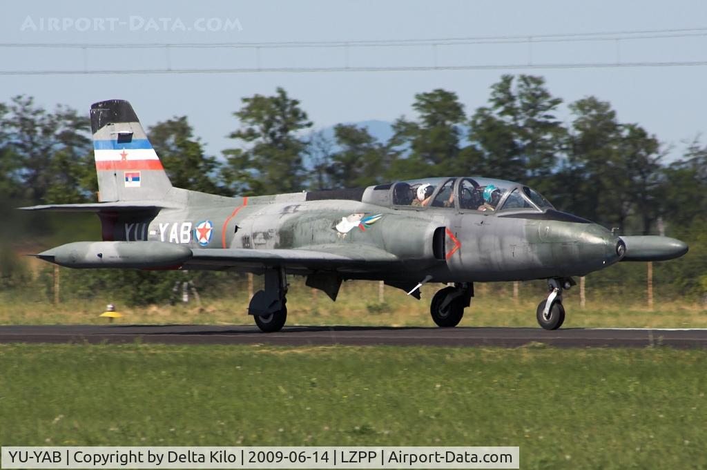 YU-YAB, 1968 Soko G-2A Galeb C/N FVS-G-23170, SERBIA 