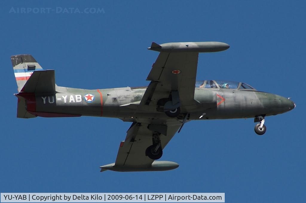 YU-YAB, 1968 Soko G-2A Galeb C/N FVS-G-23170, SERBIA