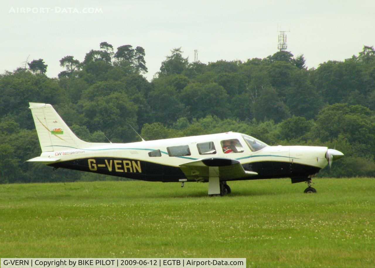G-VERN, 1976 Piper PA-32R-300 Cherokee Lance C/N 32R-7680151, AEROEXPO LONDON 2009