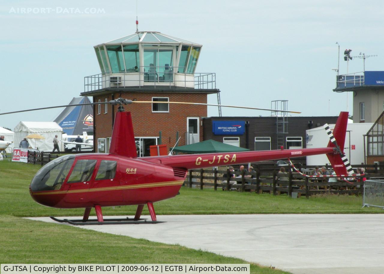 G-JTSA, 2007 Robinson R44 Raven II C/N 11659, AEROEXPO LONDON 2009