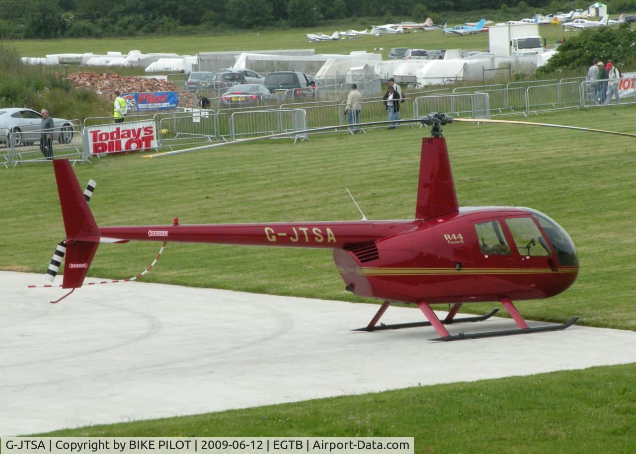 G-JTSA, 2007 Robinson R44 Raven II C/N 11659, AEROEXPO LONDON 2009