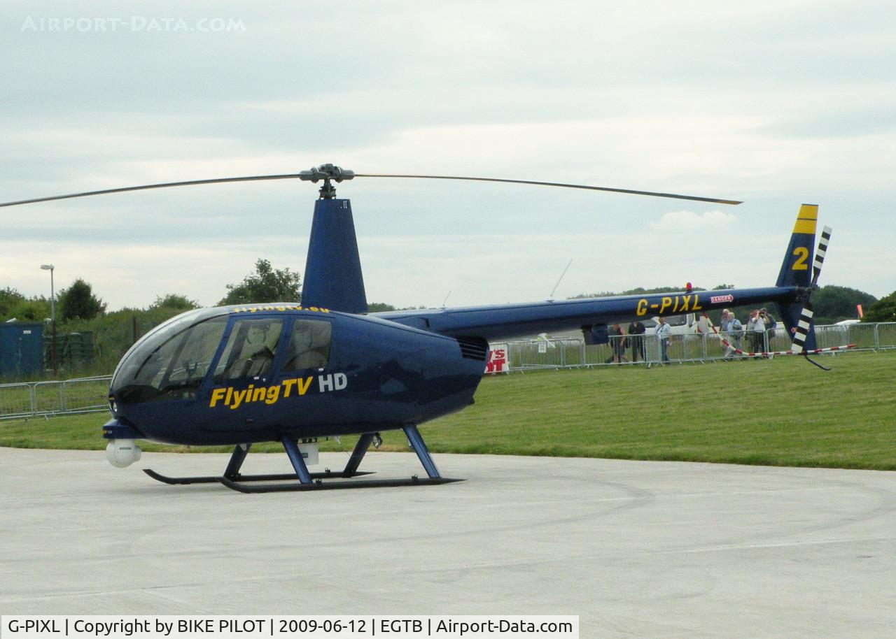 G-PIXL, 2006 Robinson R44 Raven II C/N 11221, AEROEXPO LONDON 2009