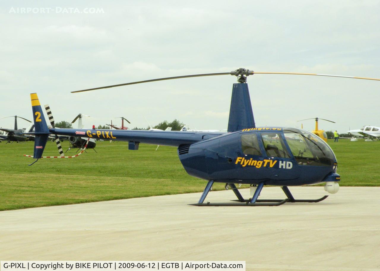 G-PIXL, 2006 Robinson R44 Raven II C/N 11221, AEROEXPO LONDON 2009