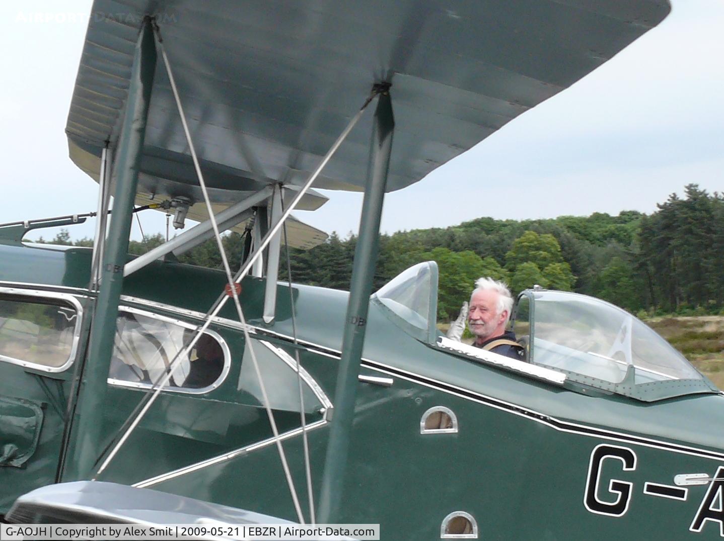 G-AOJH, 1947 De Havilland DH.83C Fox Moth C/N FM.42, De Havilland DH83C Fox Moth G-AOJH please wave back to the friendly pilot