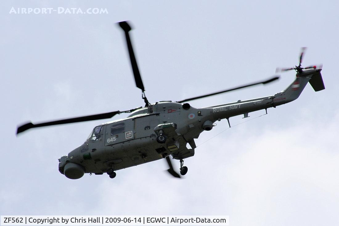 ZF562, Westland Lynx HMA.8 C/N 339, Royal Navy Lynx displaying at the Cosford Air Show
