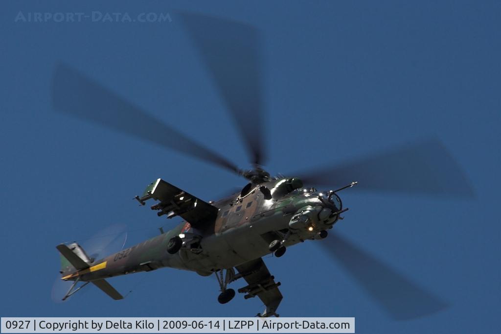0927, Mil Mi-24V Hind E C/N 730927, Slovak Air Force  Mi-24V    cn 730927
