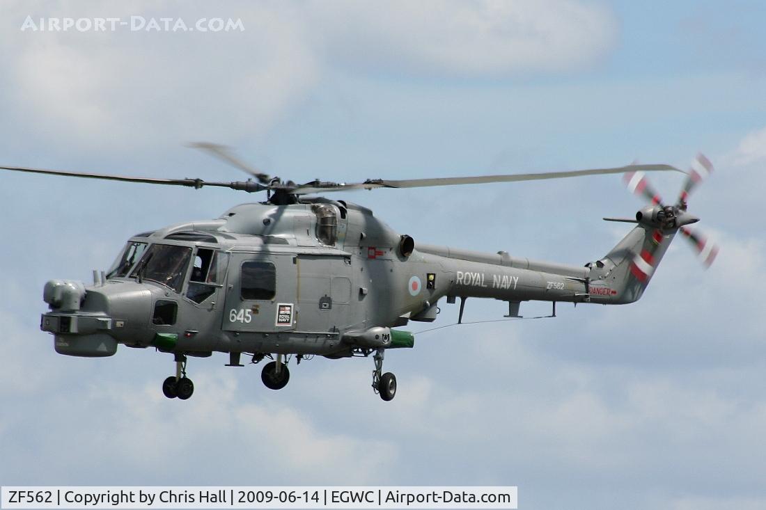 ZF562, Westland Lynx HMA.8 C/N 339, Royal Navy Lynx displaying at the Cosford Air Show