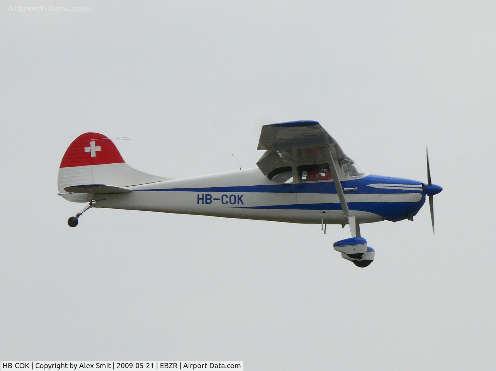 HB-COK, 1954 Cessna 170B C/N 26445, Cessna C170B HB-COK Smooth Oldies Flyer