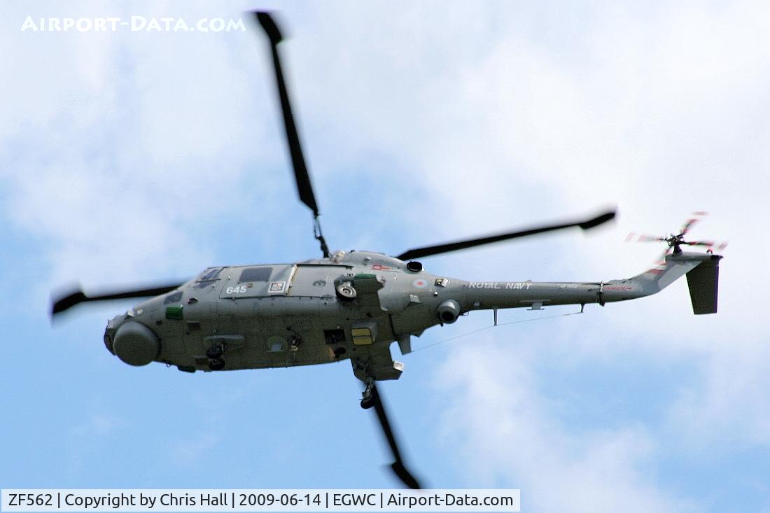 ZF562, Westland Lynx HMA.8 C/N 339, Royal Navy Lynx displaying at the Cosford Air Show
