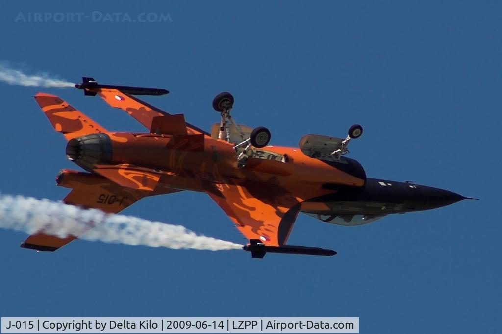J-015, 1991 Fokker F-16A Fighting Falcon C/N 6D-171, Royal Netherlands Air force solo display team