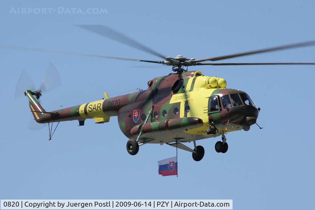 0820, Mil Mi-17M C/N 108M20, Slovak Air Force Mi-17