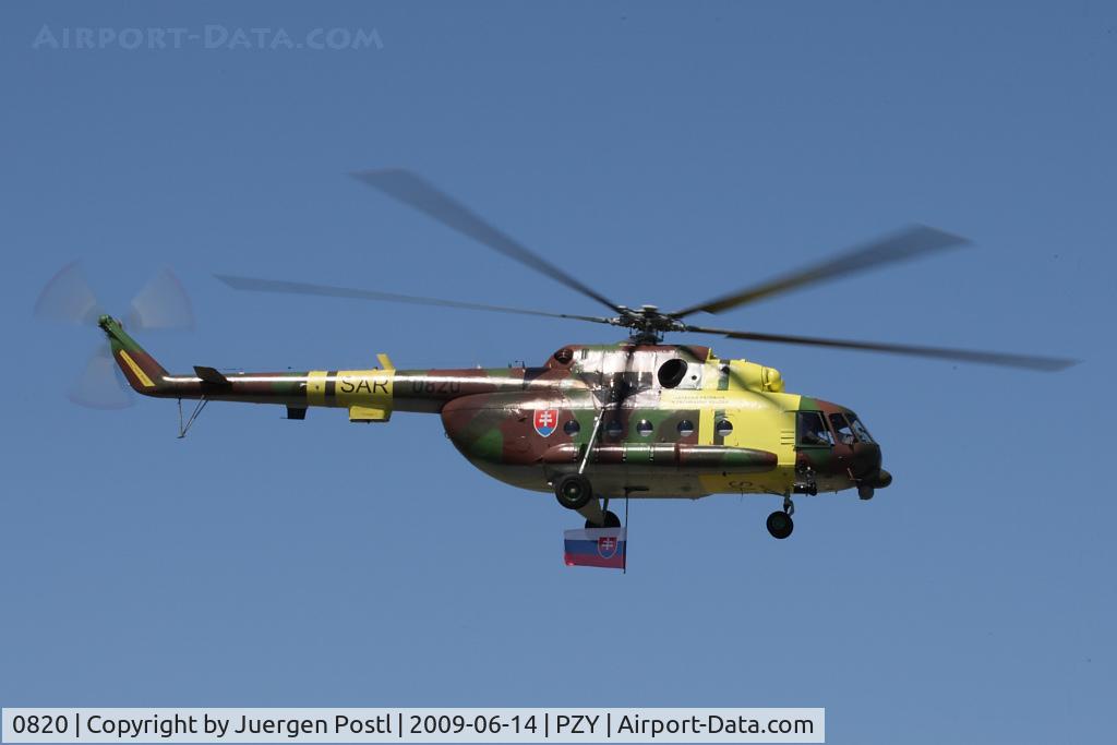 0820, Mil Mi-17M C/N 108M20, Slovak Air Force Mi-17