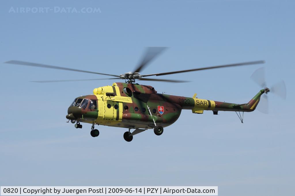0820, Mil Mi-17M C/N 108M20, Slovak Air Force Mi-17