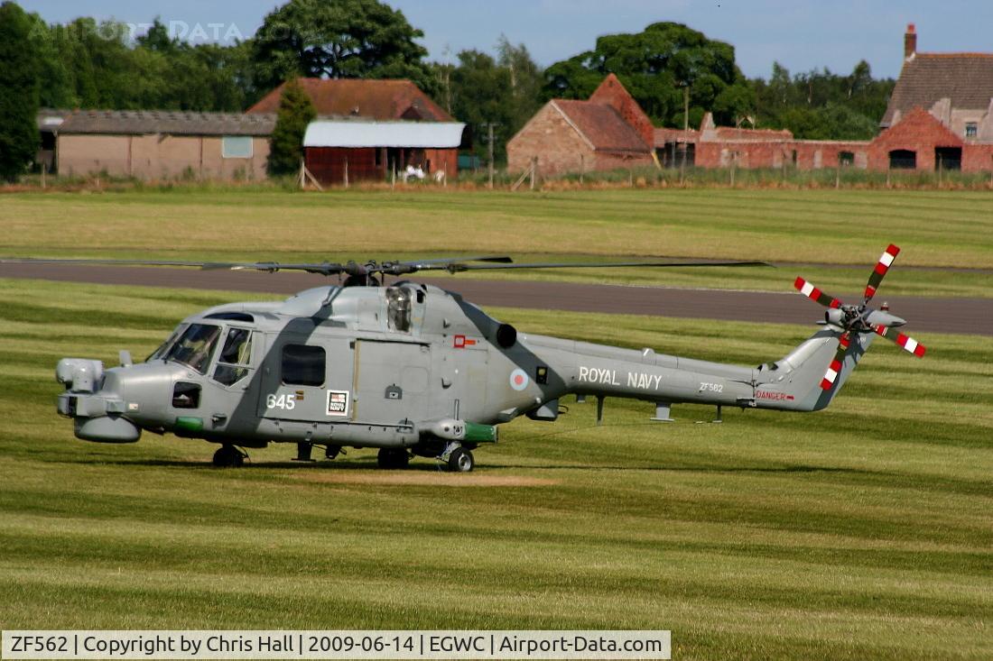 ZF562, Westland Lynx HMA.8 C/N 339, Royal Navy Lynx displaying at the Cosford Air Show