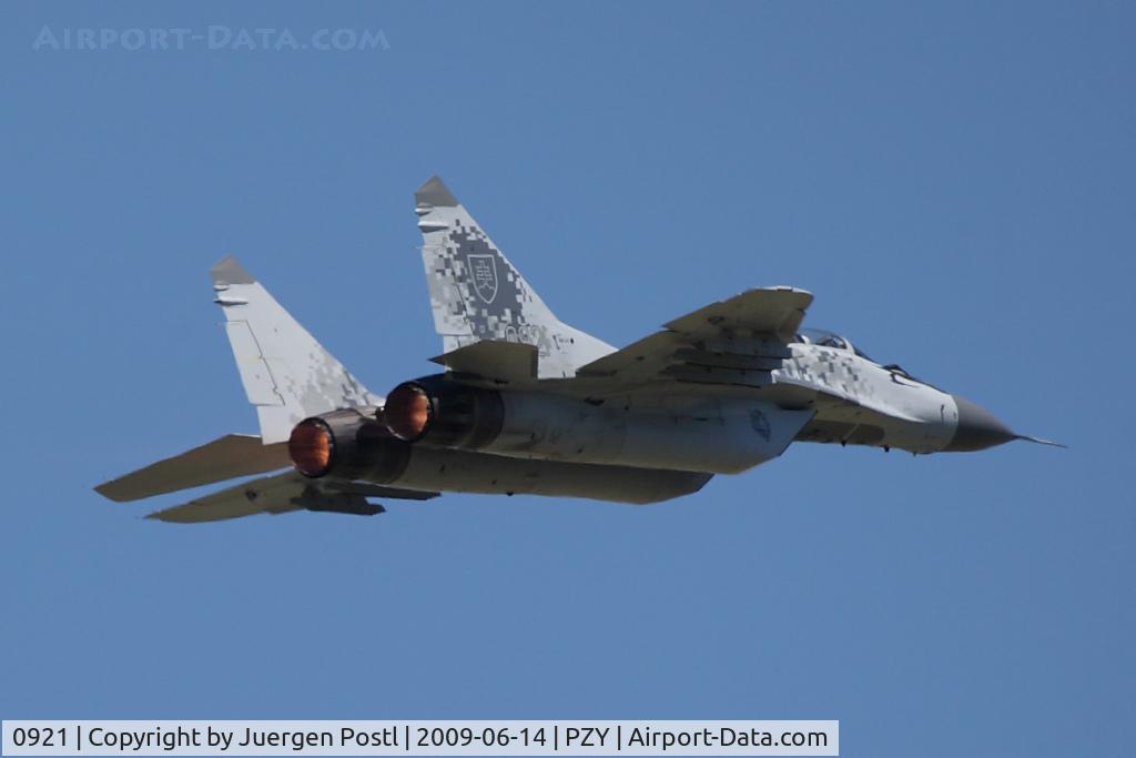 0921, Mikoyan-Gurevich MiG-29AS C/N 2960535409, Slovakia - Air Force Mikoyan-Gurevich MiG-29A