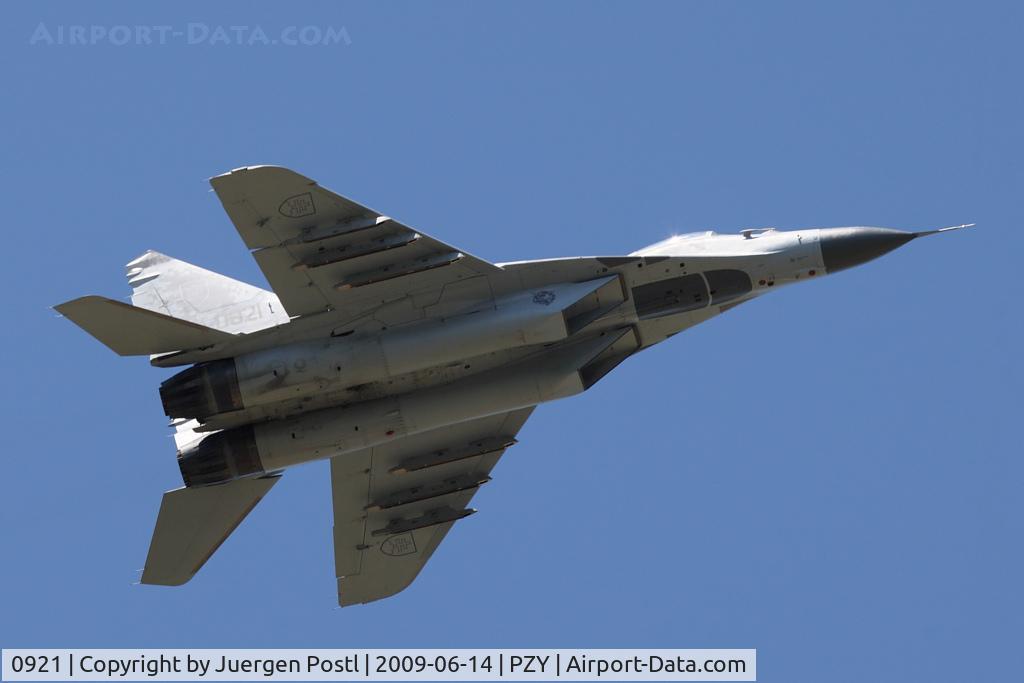 0921, Mikoyan-Gurevich MiG-29AS C/N 2960535409, Slovakia - Air Force Mikoyan-Gurevich MiG-29A