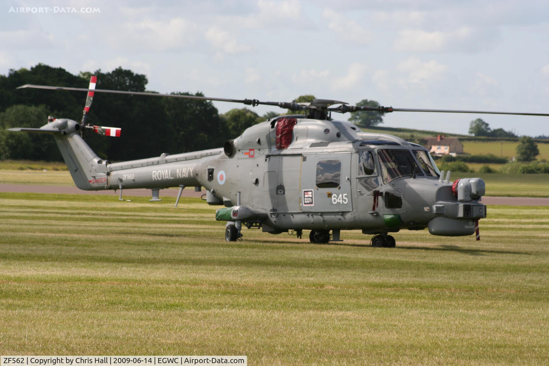 ZF562, Westland Lynx HMA.8 C/N 339, Royal Navy Lynx displaying at the Cosford Air Show