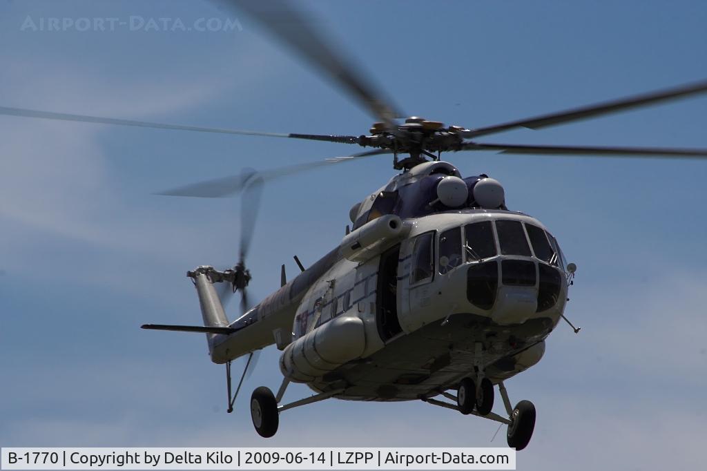 B-1770, Mil Mi-171Sh Hip C/N 59489617770, Letecky utvar Ministerstva vnutra Slovenskej republiky/LUMVSR  MIL-MI 171a