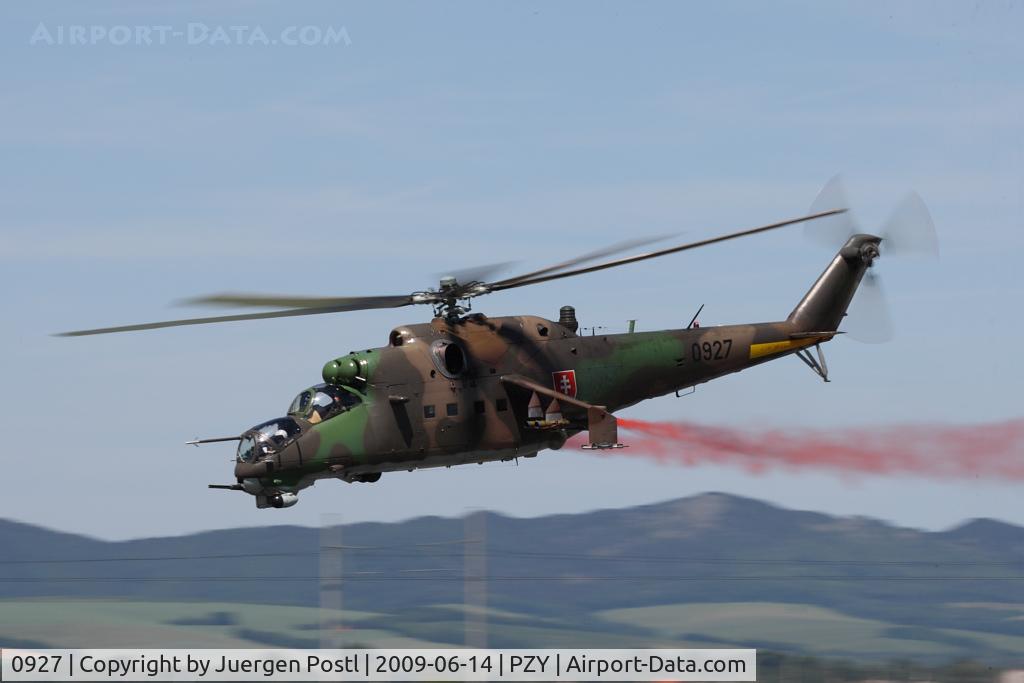 0927, Mil Mi-24V Hind E C/N 730927, Slovak Air Force - Mil Mi-24V