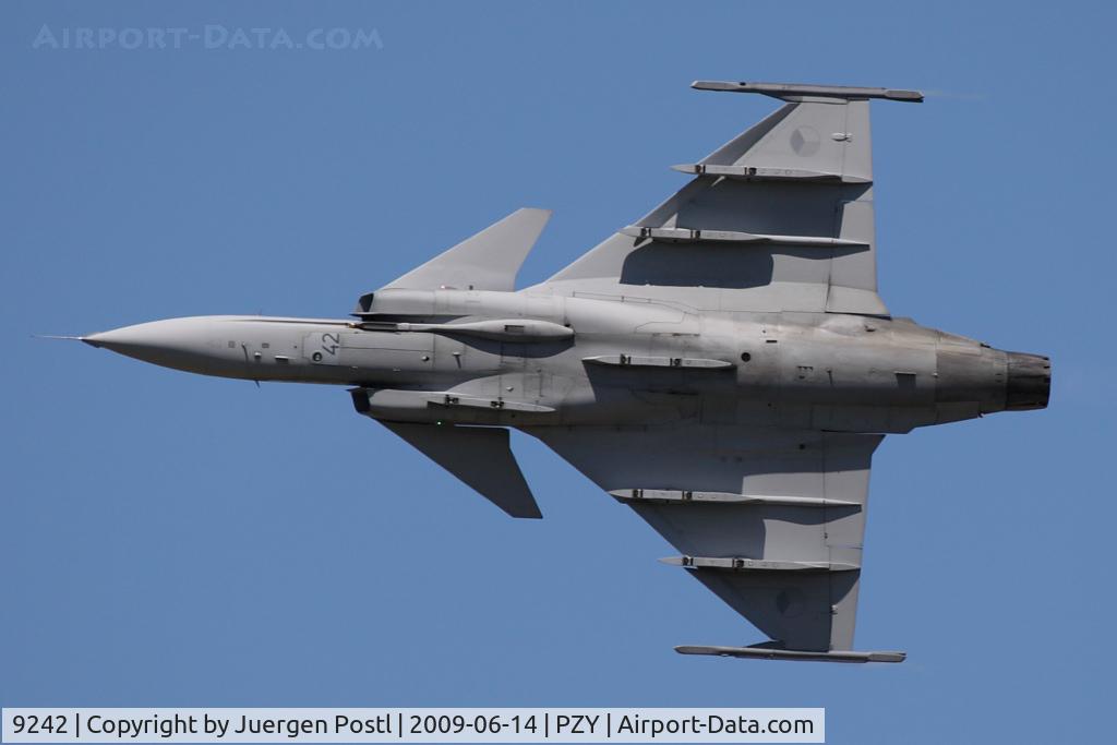 9242, Saab JAS-39C Gripen C/N 39242, Czech Air Force Saab JAS 39C Gripen