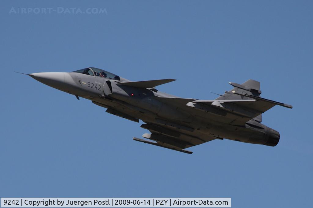 9242, Saab JAS-39C Gripen C/N 39242, Czech Air Force Saab JAS 39C Gripen