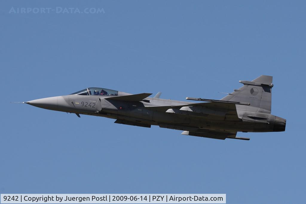 9242, Saab JAS-39C Gripen C/N 39242, Czech Air Force Saab JAS 39C Gripen
