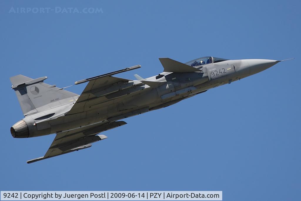 9242, Saab JAS-39C Gripen C/N 39242, Czech Air Force Saab JAS 39C Gripen
