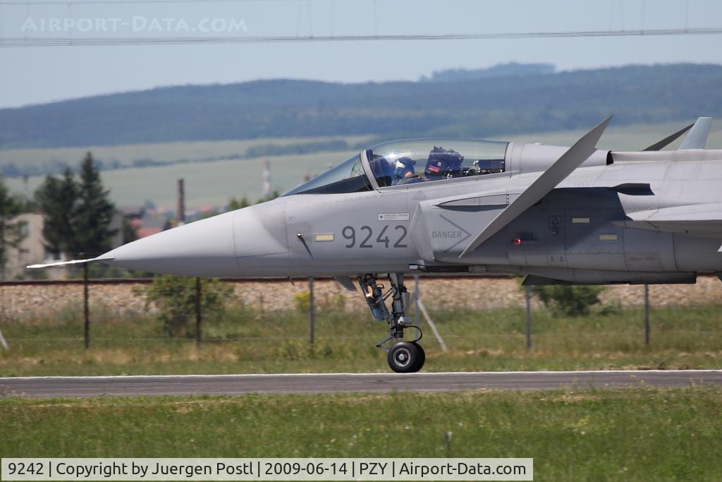 9242, Saab JAS-39C Gripen C/N 39242, Czech Air Force Saab JAS 39C Gripen