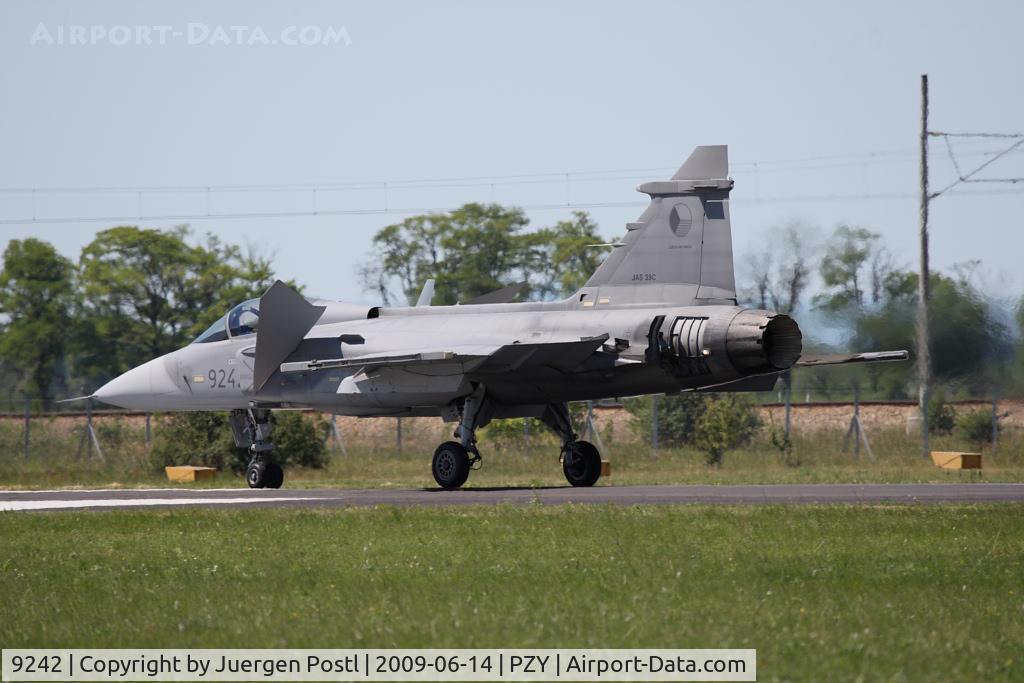 9242, Saab JAS-39C Gripen C/N 39242, Czech Air Force Saab JAS 39C Gripen