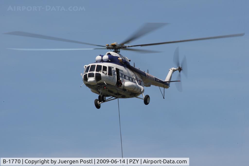 B-1770, Mil Mi-171Sh Hip C/N 59489617770, Slovakia - Police Mil Mi-171